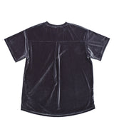 ドロップショルダーベルベット 1/2 T (Charcoal)