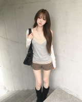 Slim crop cardigan