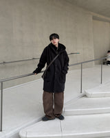 Koven Wool Hooded Coat