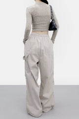 Mife Choker Knit T-shirt