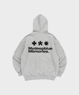 (zp) MMシンボルロゴ2WAYジップアップ (GREY)