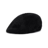VA Stud Angora Hunting Cap / Black