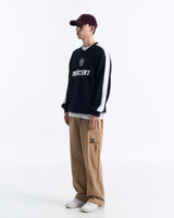 サッカーユニフォームフットボールMTM(Navy, Gray)