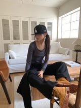 MILD U-NECK LONG SLEEVE (4C)