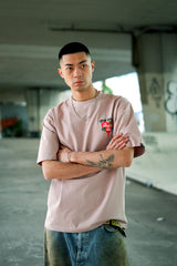 "LOVE FRY GUYS" BALLON PRINTED S/S T-SHIRT