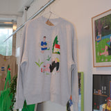 レークナイトイルストスウェットシャツ