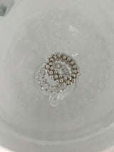 Silver beads O ring