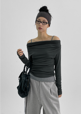 [MADE] Floom Napping Dress Long Sleeve T-shirt