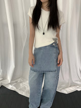 Juki Angora Short-Sleeve Knit Top