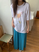 Kuon Print Loose Fit Short Sleeve Tee