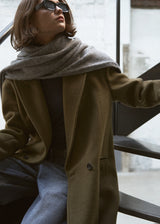 WOOL DOUBLE OVERCOAT