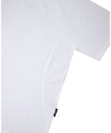 Side Panel Raglan Tee White