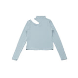 shoulder cut out tops