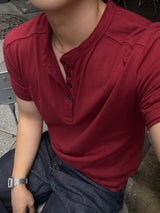 Non-peade regular denim pants