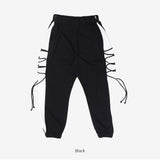 チューブラーツートンストラップパンツ