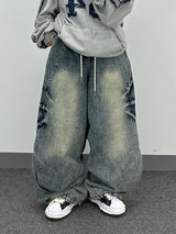 planar embossing pants