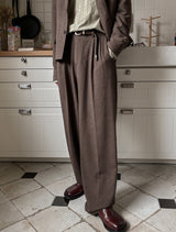 Lowell Dust Two Tuck Pants