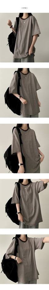 Color matching Dangara ボックスフィット半袖