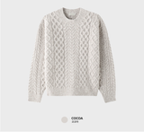 Nade Fisherman Semi Over Round Long Sleeve Knit