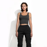 SOFT SHELL CLIMBING PANTS - BLACK
