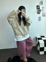 TERRY SHEEP🐑☁🤎HOODIE CARDIGAN JACKET 🤎💛🖤3COLOR
