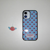 snow dot tomato skyblue