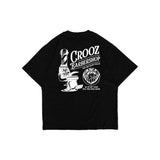 BARBERSHOP BLACK | CROOZ Heavyweight Oversized T-shirt