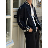 [UNISEX] パイピングクロップ2ウェイブルゾン (2color)