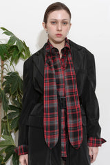 TRENCH BELT JACKET_NAVY
