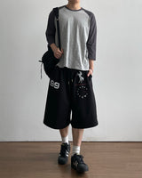 Pitch Slub Three Quarter Sleeve T