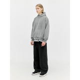 クラシックフーディー - Washed Grey
