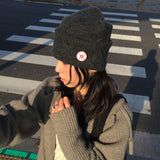 Love & Luck pin button / SET1. LOVE