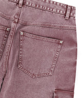 WIDE CARGO DENIM PANT
