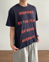 Ins Lettering Short Sleeve T