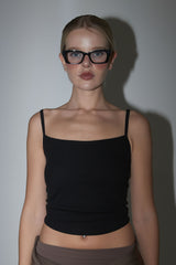 BASIC SLEEVELESS BLACK