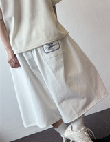 ミティ ヒップ パッチ バルーン コットン バミューダ ショーツ 3カラー