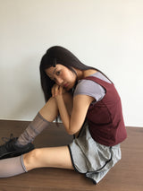 ロンダツイストスリーブレス (3color)