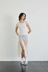 WITTY KNIT ONE-PIECE / IVORY