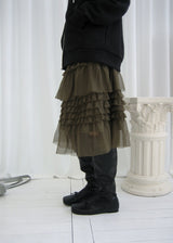 CANCAN SHA MIDI SKIRT (3color)