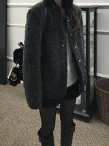 Wish Bookle Tweed Jacket (2 colors)