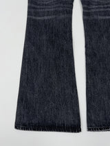 [unisex] 641 cat-washed bootcut denim pants