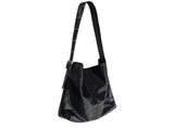 two-eyelet square shoulder bag