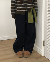 [ORIGINAL] ROSE Pintuck Cotton Pants