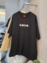 VENTIQUE フラワー刺繍Tシャツ 2color