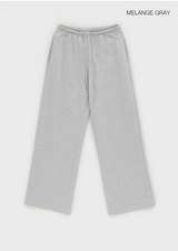 [B-BASIC] Stripe Wide Banding Pants