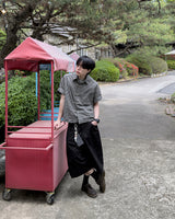 バーノンパッチストラップバミューダパンツ
