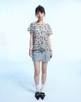 カモスラッシュアイレットTシャツ
