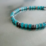 Segmented Turquoise Bracelet