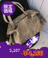【limited price】 Vintage stud shoulder bag 