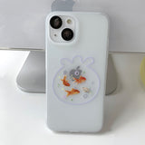 ゴールドフィッシュフィッシュボールスマホケース_matt